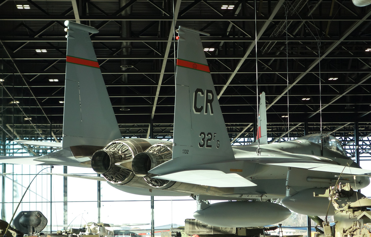  McDonnell Douglas F-15A Eagle 77-0132/CR 32nd FS USAFE based at this location Soesterberg Air Base, Netherlands