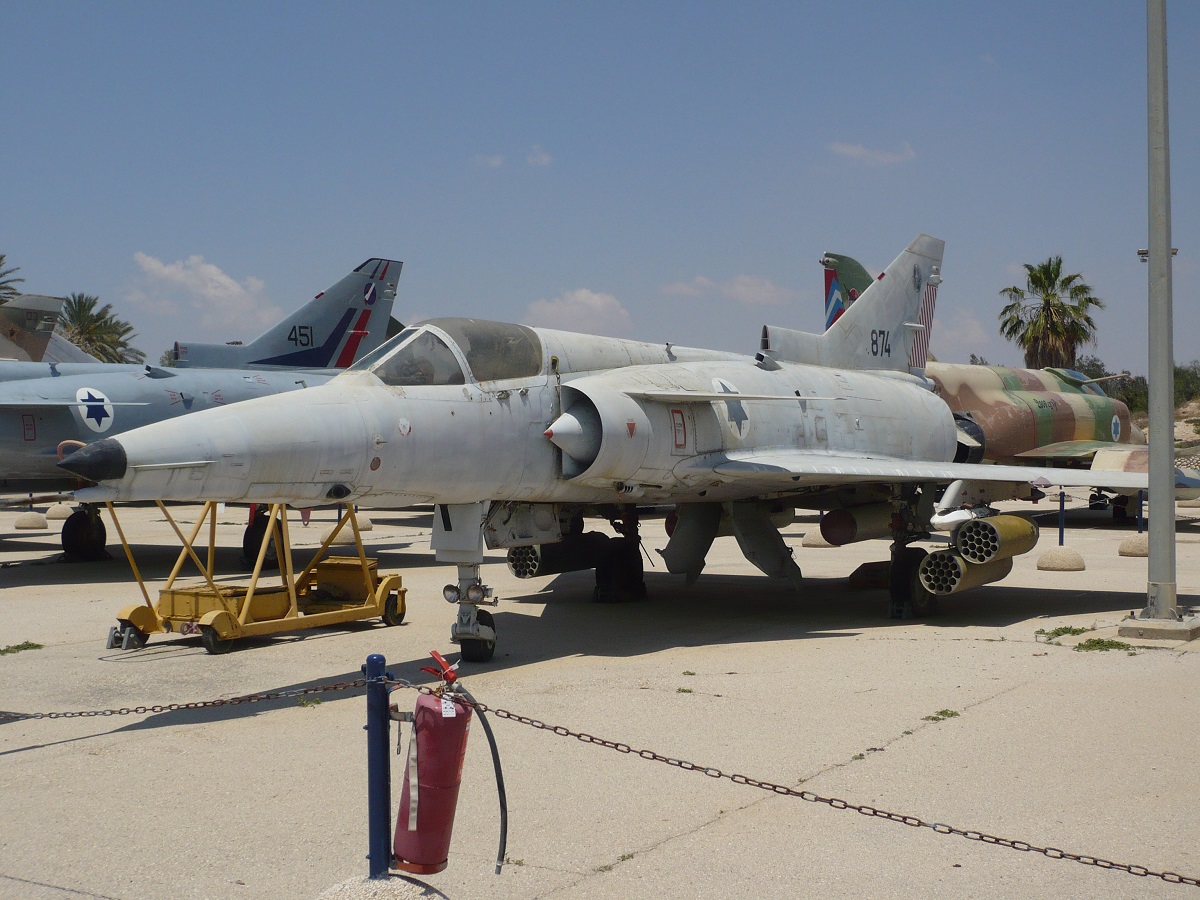 IAI Kfir C2 874 Israel Defence Force