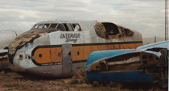 N5102B Fairchild C-82A Packet Interior Airways